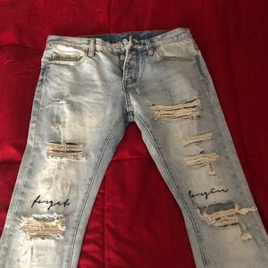 Distressed Jeans Brand New Never Worn